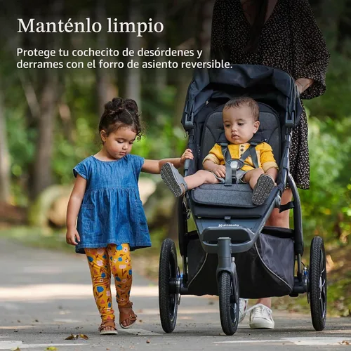 Vista 2 de UPPAbaby - Forro reversible para asiento, resistente al agua y cómodo, Alice