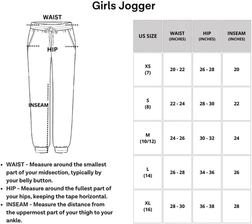 Vista 5 de Real Essentials Paquete de 3 pantalones deportivos suaves para niñas de 7 a 16 años