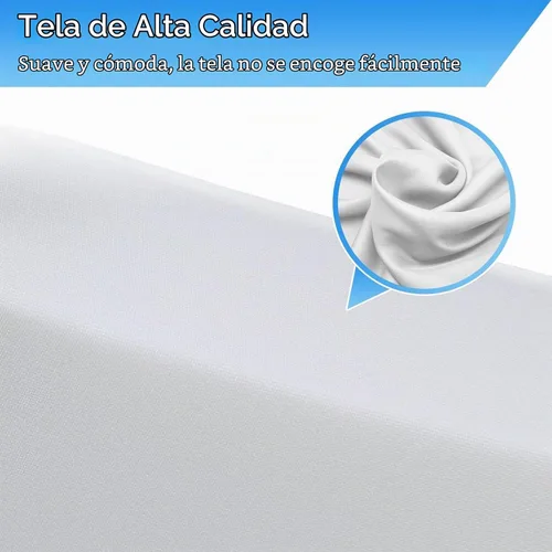 Vista 7 de Pozo de bolas suave extra grande para niños pequeños, 51 x 11.8 pulgadas de espuma para bebés niños - Blanco