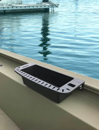 Vista 2 de Brocraft Soporte para herramientas para sistema de pista de barco de 90 grados/organizador marino para pista Versatrack, pista deportiva Lund