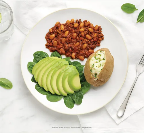Vista 3 de HMR Colossal Savory Bundle I Almuerzo o cena preenvasado para apoyar la pérdida de peso, listo para comer, 0.35-0.71 oz de proteína I Alimentos