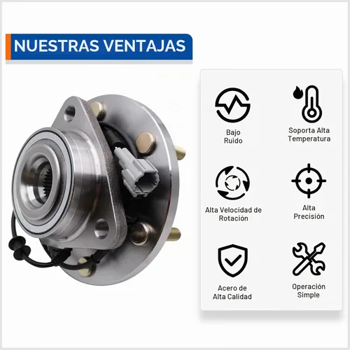 Vista 5 de MACEL 515066 Conjunto de cojinete de cubo de rueda delantera