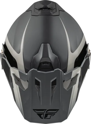 Vista 3 de Fly Racing 73-7023XS Trekker Pulse Casco Negro/Gris XS