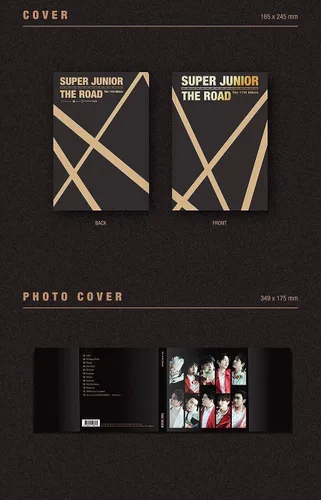 Vista 2 de SUPER JUNIOR THE ROAD 11th Album ( PHOTO BOOK Ver. ) K-POP SEALED