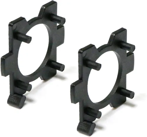 Vista 4 de iJDMTOY Reemplaza/actualización de soportes adaptadores de retención de bombilla, compatibles con Mazda 3 5 6 MX-5 CX-5 CX-7 RX-8 actualización