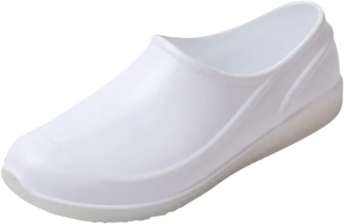 Vista 6 de Zapatos de chef para hombre y mujer, ligeros, antideslizantes, impermeables, para jardín, para caminar, zapatos de plataforma, zapatos casuales