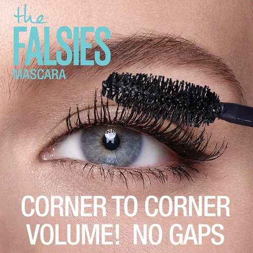 Vista 8 de Maybelline Volum' Express Falsies - Máscara de pestañas voluminizadora, lavable, color negro más negro, 1 unidad