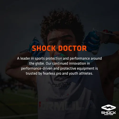 Vista 8 de Shock Doctor Compression Shorts with Protective Bio-Flex Cup, Moisture Wicking Vented Protection, Youth