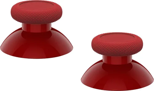 Vista 8 de eXtremeRate Carmine Red - Palillos de repuesto para Xbox Series XS, para Xbox One Standard Controller analógico, joystick personalizado para Xbox