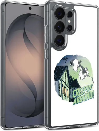 Vista 126 de Head Case Designs Funda de gel Spooktacular con licencia oficial de Peanuts Linus y Snoopy [protección de grado militar] compatible con Google Pixel