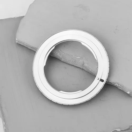 Vista 7 de Lens Mount Adapter Ring AI EOS Compatible with Nikon F Compatible with Canon EOS EF Cameras Supports Manual Focus and Exposure No Glass Design