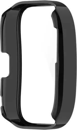 Vista 6 de Funda protectora de pantalla compatible con Amazfit Bip 5 Smart Watch, cobertura completa, a prueba de golpes, delgada, con protector de pantalla