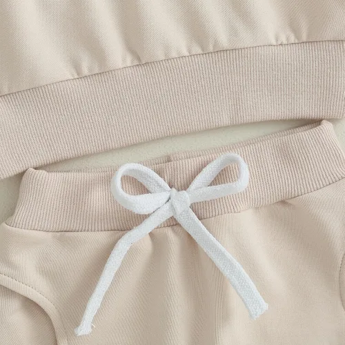 Vista 6 de Mubineo Conjunto de sudadera de manga larga para bebé niño y niña, para otoño e invierno