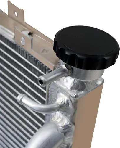 Vista 7 de Radiador de aluminio compatible con Kawasaki Ninja ZX10R ZX 10R 2004-2005