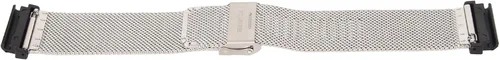 Vista 3 de Correa de reloj de 0.866 in de malla de acero inoxidable ajustable compatible con Amazfit Falcon T REX 2 Ultra