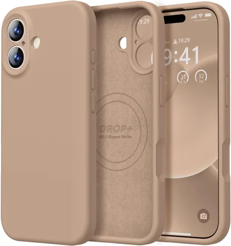 Vista 268 de LOVE 3000 Diseñada para Funda iPhone Air, Silicona Premium [Compatible con Magsafe][Forro de Microfibra Suave Anti-Rayones] Funda Protectora