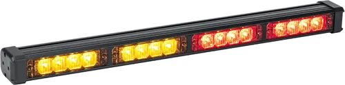 Vista 10 de LAMPHUS SolarBlast SBLS44, barra de luces LED de advertencia de emergencia para cubierta, 16 W, azul y rojo