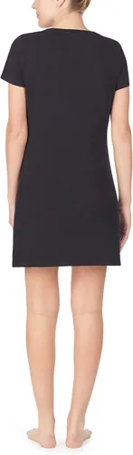 Vista 2 de Nautica Camisa de dormir con cuello en V para mujer 100 algodón