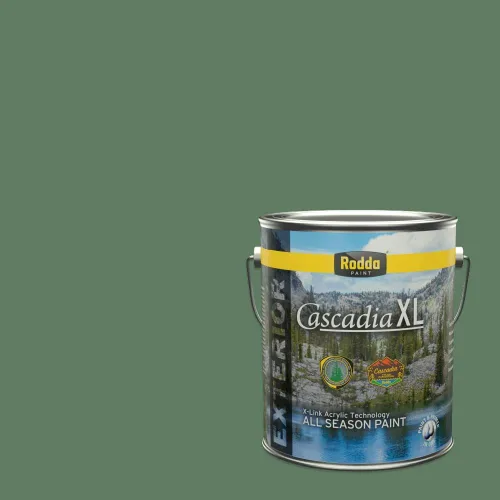 Vista 18 de Rodda Paint CASCADIA XL Pintura e imprimación satinada exterior en uno, cuarto de galón, resistencia industrial