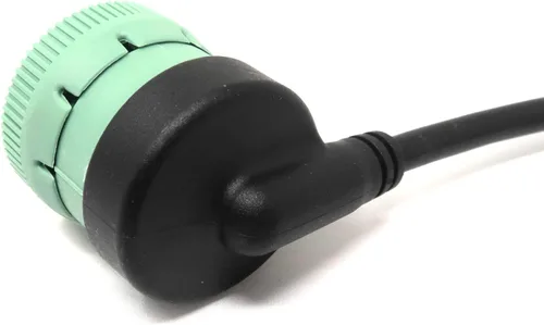 Vista 4 de OBD2 - Cable adaptador J1962-J1939 de 9 pines a 16 pines - Herramienta de diagnóstico resistente para camiones - Conector verde de 9 pines