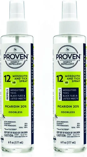 Vista 10 de Proven - Aerosol repelente de insectos, mantiene alejados mosquitos, garrapatas y moscas, repelente alternativo al DEET, hasta 12 horas