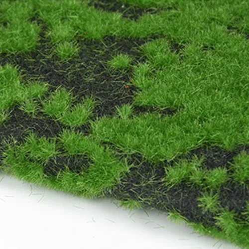 Vista 6 de Alfombra de césped artificial de musgo, césped sintético para bricolaje, simulación de paisaje, alfombra de césped artificial para balcón, terraza