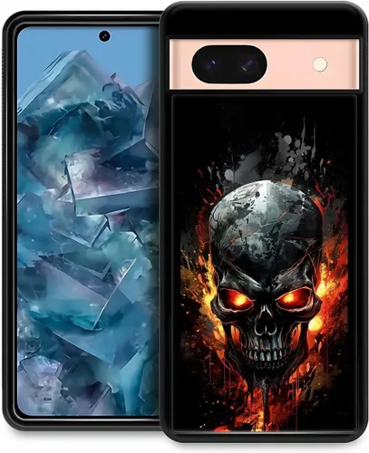 Vista 150 de Compatible con Google Pixel 4A 5G Mobile Case Creative Acrylic Panel trasero Silicona Protección Grip especialmente diseñado para Google Pixel 4A 5G