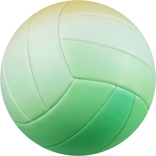 Vista 5 de Size 5 Volleyball Durable PU Leather, Indoor/Outdoor, Soft Control, Great Airtightness, Ideal for All Ages