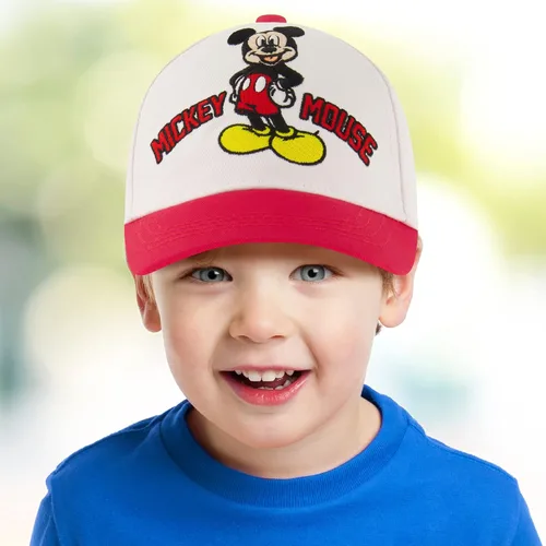 Vista 2 de Disney Boys Baseball Cap, Mickey Mouse Adjustable Toddler Hat, Ages 2-4 Or Boy Hats for Kids Ages 4-7