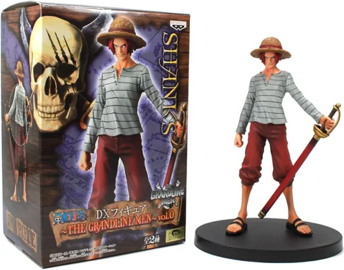 Vista 4 de Banpresto Figura Grandline Men Vol. 0 de una pieza - 47914 - Shanks