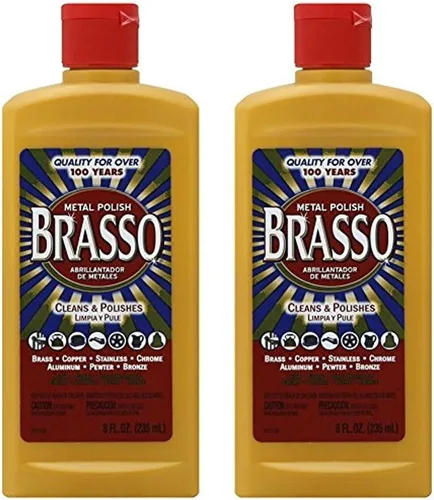 Vista 10 de Brasso Pulidor de metales multiuso, 8 oz