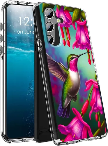Vista 32 de Funda para Samsung Galaxy S23 Ultra Galaxy S23 Ultra Clear Case Dual Layer Transparente Soft TPU Hard PC Funda a prueba de golpes