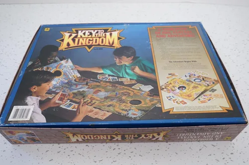 Vista 7 de GOLDEN Key to the Kingdom Adventure Fantasy Juego de mesa - 1992, 1-6 jugadores, mayores de 12 años