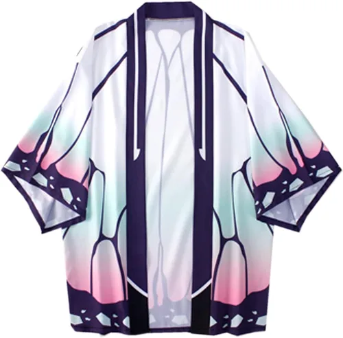Vista 7 de Capa de protección solar suave para adultos, estilo kimono, disfraz de cosplay