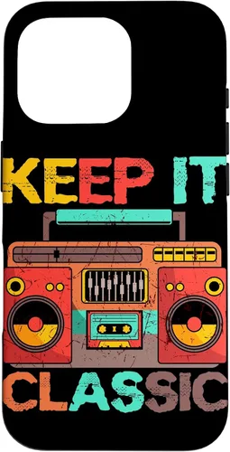 Vista 20 de Keep It Classic Radio 80s 90s Retro Vintage Cassette Player Funda para iPhone 17
