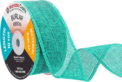 Vista 63 de Mandala Crafts Cinta de arpillera negra de 1.5 pulgadas de ancho para manualidades, rollo de 20 yardas de cinta rústica de arpillera para coronas