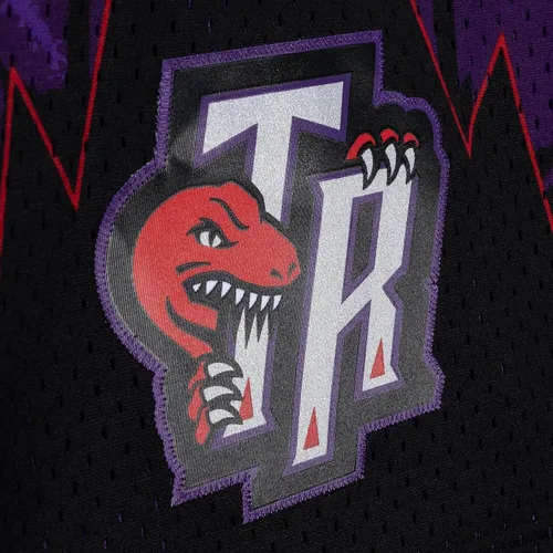 Vista 3 de Mitchell & Ness NBA Team Marble Swingman Shorts Toronto Raptors 1998