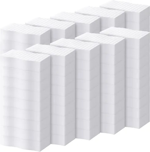 Vista 8 de SiliFine Magic - Borrador de esponja extra duradero de 3 capas de densidad, almohadillas de limpieza a granel gruesas y duraderas para baño, cocina
