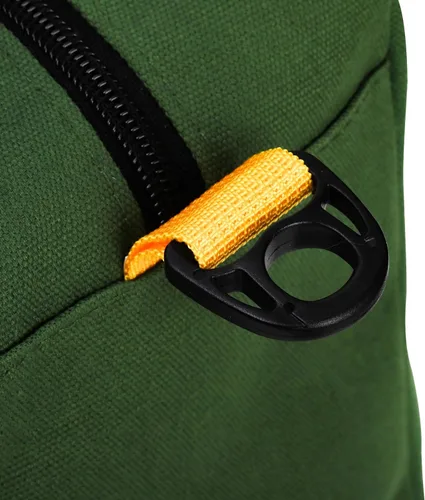 Vista 3 de WRINGKIT Paquete de 2 bolsas de herramientas de boca ancha, 14 pulgadas, gran capacidad Heavy Duty Canvas Tool Storage Bag, Zipper Utility