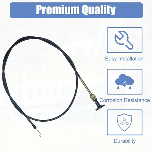 Vista 3 de 1-603336 Cable de estrangulador de control para Toro Exmark Zero Turn Z Master 1-603336, 290-799-A Cortacésped