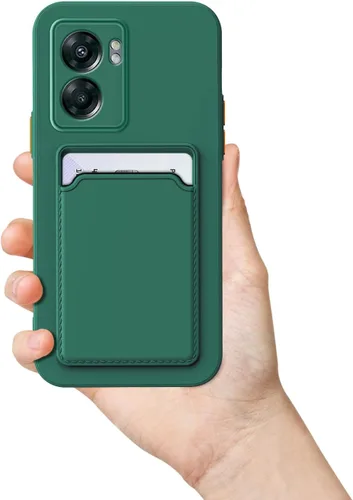 Vista 32 de Funda para Redmi Note 9 Pro, Redmi Note 9s con ranura para tarjetas de crédito, TPU suave TPU silicona resistente a los arañazos delgada ranura