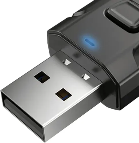 Vista 5 de Transmisor Bluetooth, 4 en 1 USB Bluetooth5.0 receptor de calidad de sonido claro Plug and Play Adaptador de audio estable