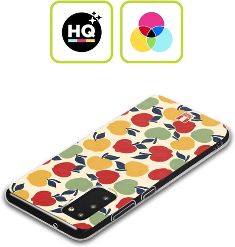 Vista 2 de Head Case Designs Apple Fruit Prints - Funda de gel suave compatible con Galaxy A52 / A52s / 5G (2021)