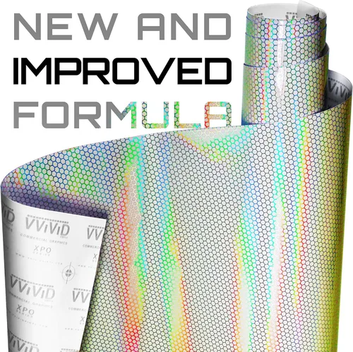 Vista 3 de Rollo de vinilo VViViD Micro Bio HEX+ para faros delanteros y traseros, con tinte de aire, transparente, 17.9 x 60 pulgadas