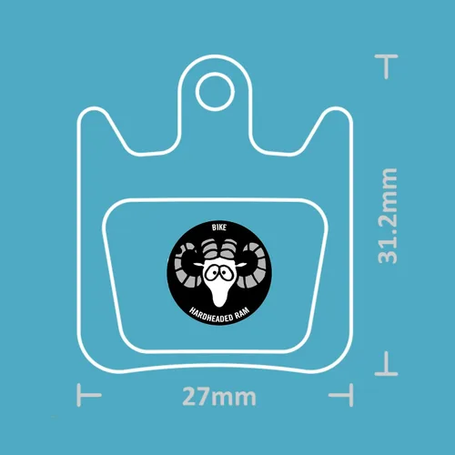 Vista 5 de Hardheaded Ram Bike Brake Pads for Hope Tech X2 & Mini 2 Resina