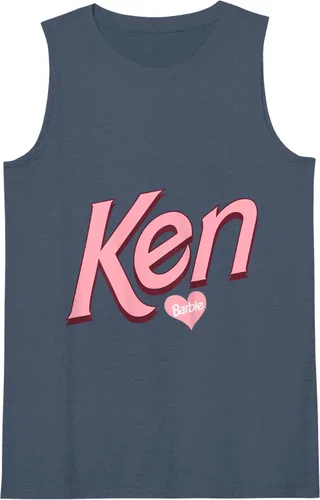 Vista 13 de Barbie - Camiseta sin mangas Ken Love de San Valentín Negro