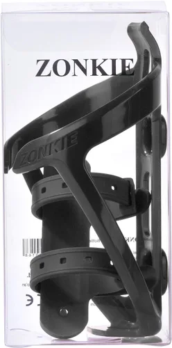 Vista 8 de Jaulas para botellas de bicicleta, soporte de botella de bicicleta de plástico con base de montaje de jaula (negro)
