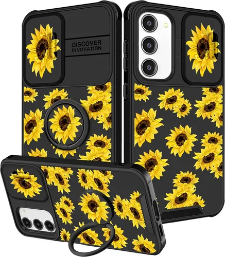 Vista 56 de Funermei para Samsung Galaxy Z Flip 4 Funda - Funda de Teléfono Bonita para Mujeres y Niñas con Mariposas Bonita Estética Femenina Diseño