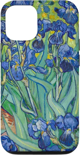 Vista 27 de Van Gogh Irises Modern Art Painting - Carcasa para iPhone 17