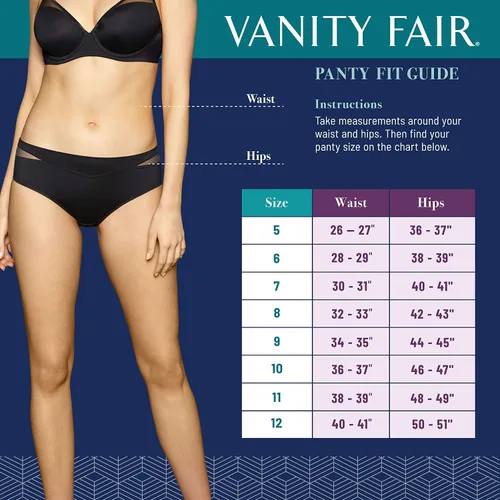 Vista 4 de Vanity Fair Ropa interior para mujer casi invisible